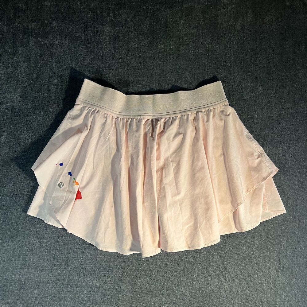 Lululemon Court Rival High-Rise Skirt Women’s 8 Pride Hawaii Exclusive Rare